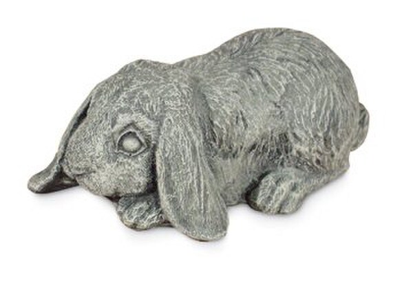 Wildlife Rabbit Statue - Lop Ear Key Safe Bunny Sculpture
